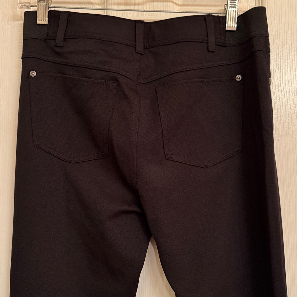 Simply Vera Vera Wang Black Mid-Rise Skinny Straight Leg Jeans. Women Size M - Picture 8 of 8